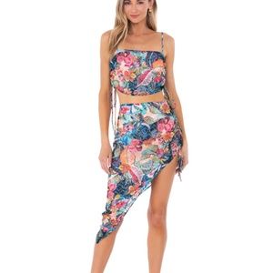 Amanda Uprichard Aviette Top + Skirt Top in Seville